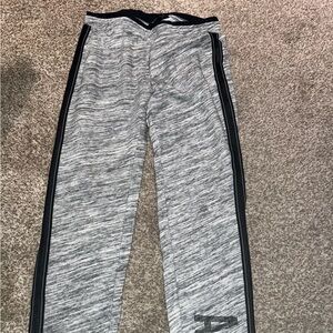 Abercrombie & Fitch Gray Joggers with Black Trim